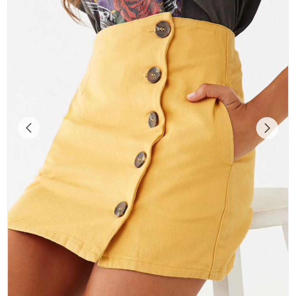 Button up skirt